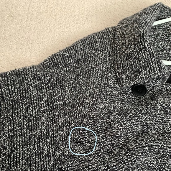 FREE PEOPLE Slouchy Knit Salt Pepper Jacket - Picture 11 of 12